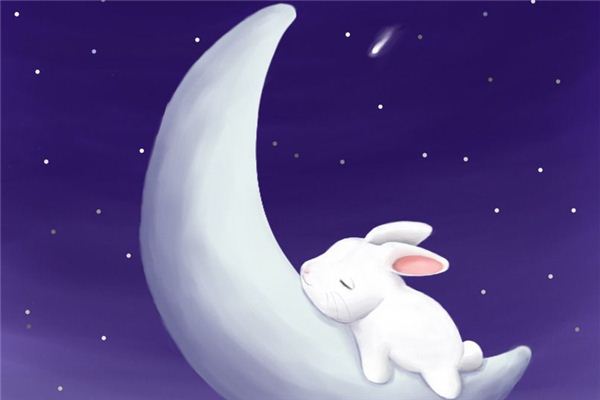 夢見月亮上的兔子_周公解夢