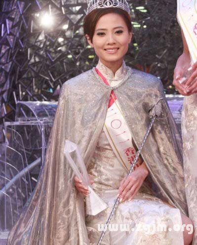 2011年度港小姐冠軍：蘇州女子朱晨麗