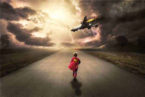 夢見飛機墜毀_周公解夢