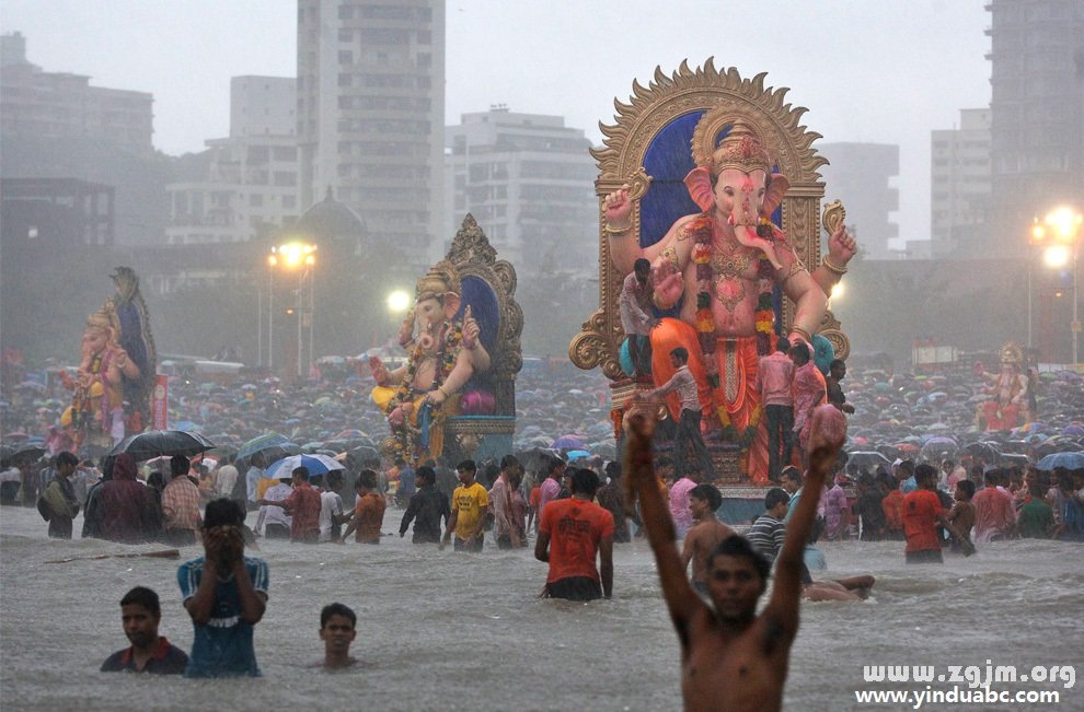 印度象神Ganesha節日