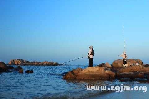 夢見釣了好多魚