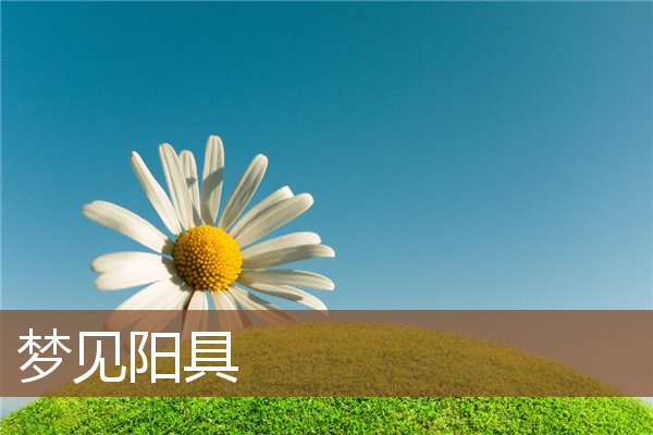 夢見陽具_周公解夢