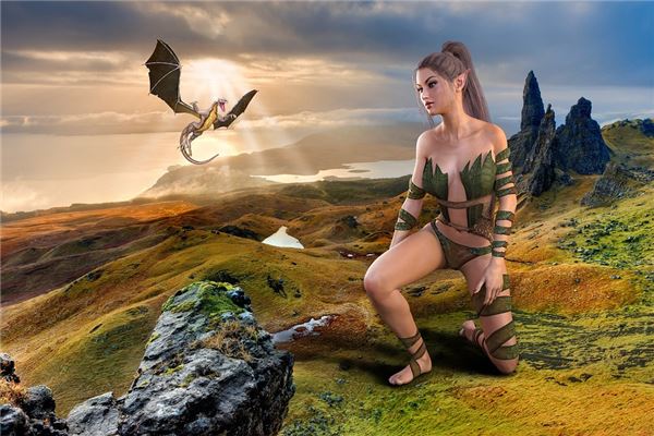 夢到了女巨人是什麼徵兆_周公解夢