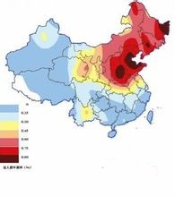 當代崔姓的分布