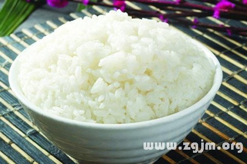夢見做米飯