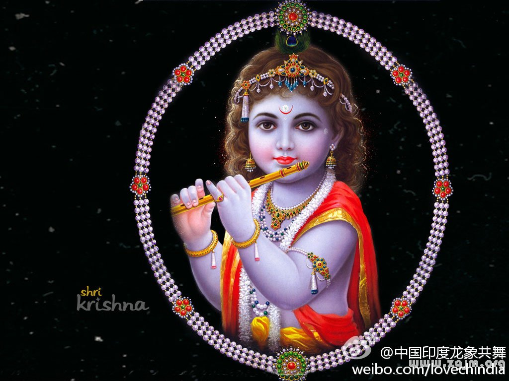 印度教牧牛神奎師那lord krishna（克利須那）