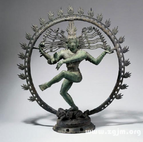 舞蹈之王濕婆神銅像