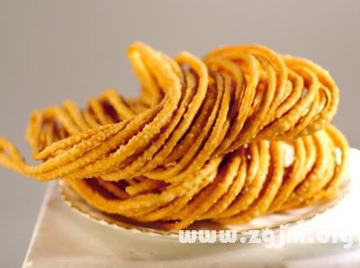 吃饊子