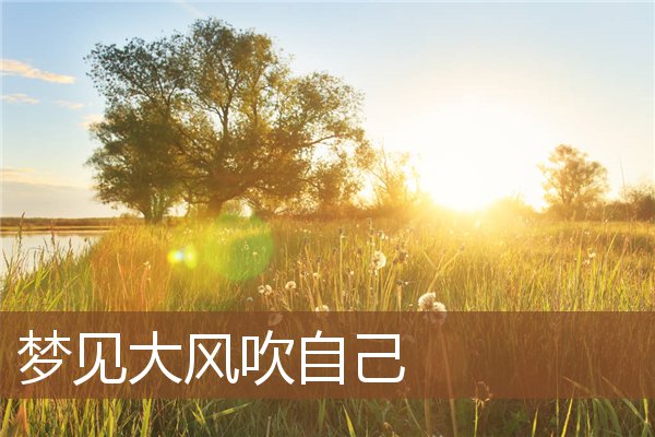 夢見大風吹自己_周公解夢