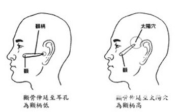 顴骨面相算命圖解