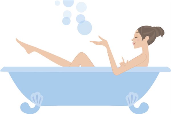 夢見自己在洗澡_周公解夢