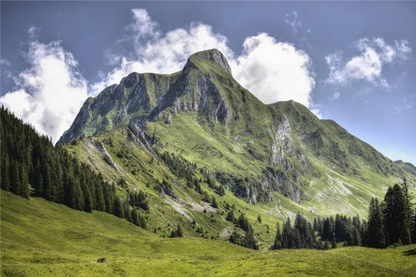 夢見抬頭仰望巨高的山_周公解夢