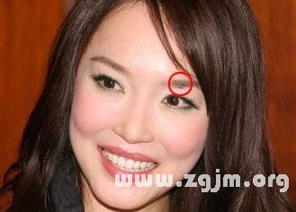 臉上痣相吉凶圖解