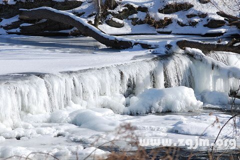 夢見積雪