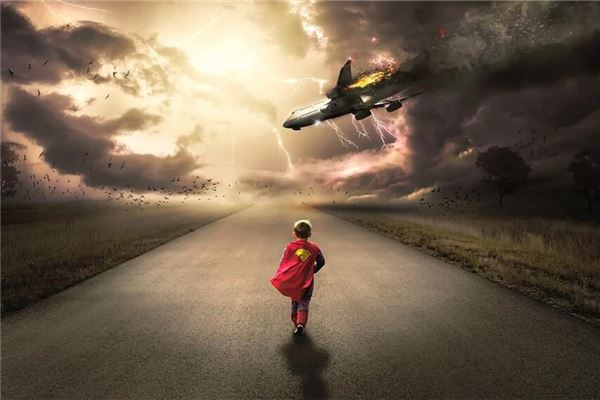 夢見目睹飛機墜毀爆炸_周公解夢