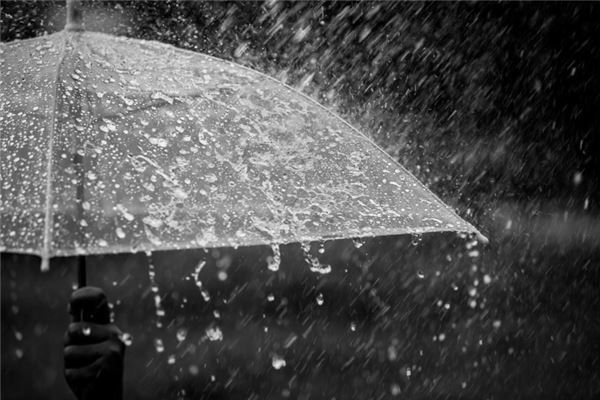 單身者夢見下雨_周公解夢