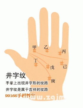 手相圖解大全：15、雜紋吉凶占卜_看相大全