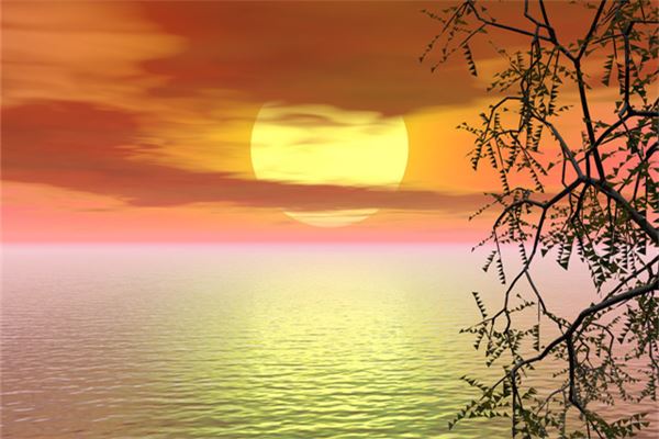 夢見夕陽_周公解夢