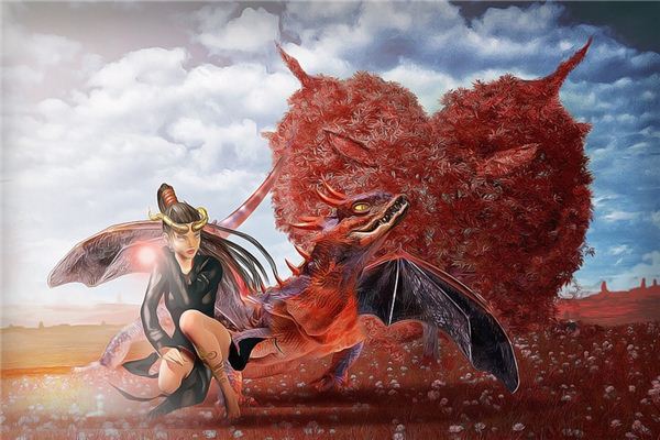 女人夢見真龍在眼前_周公解夢