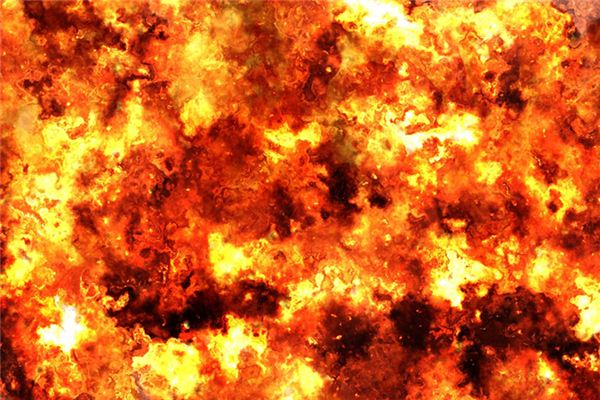 女人夢見爆炸起火_周公解夢