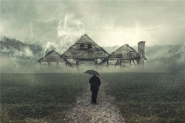 夢見下大暴雨_周公解夢