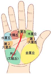 手相圖解大全：21、剖析嫁入豪門的掌上玄機_看相大全