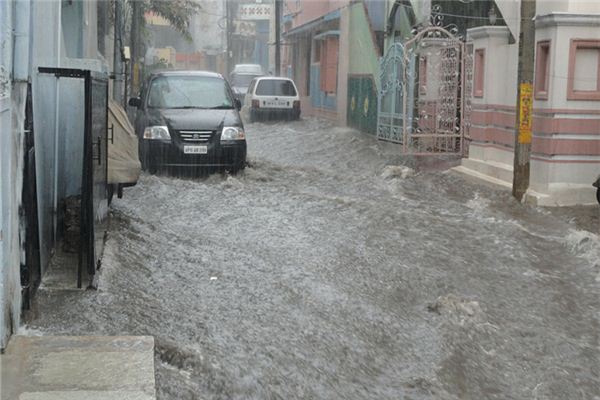 夢到大水漫路_周公解夢