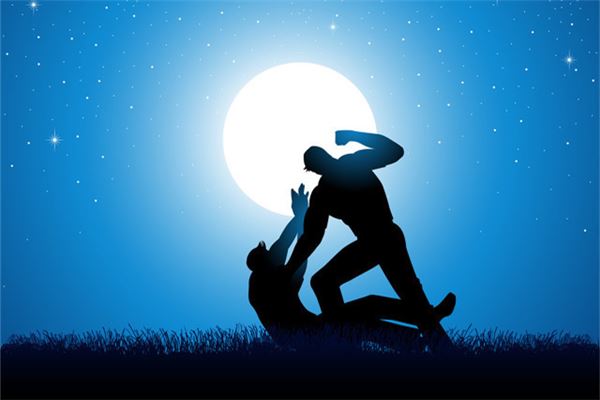 夢見被人追著打_周公解夢