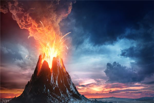 夢見火山爆發_周公解夢