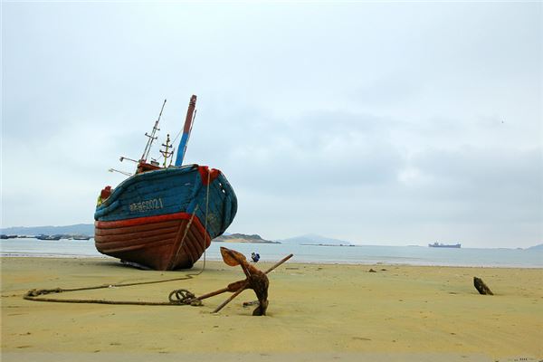 夢見沙海行船_周公解夢