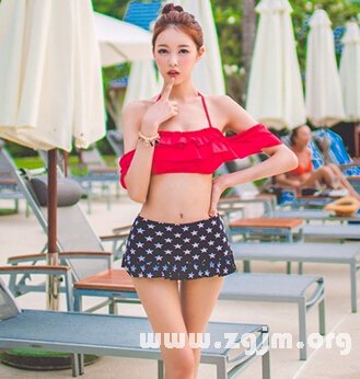 B型比基尼美女大排行_血型性格