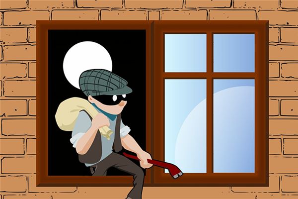 夢見家裡被盜空了_周公解夢