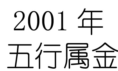 2001年五行屬什麼？2001年出生是什麼命？