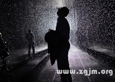 夢見被雨淋濕