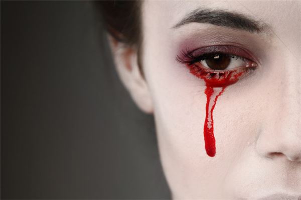 夢見眼睛流血_周公解夢