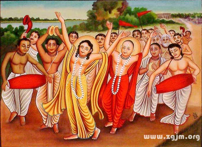 齊頌聖名Caitanya Mahaprabhu