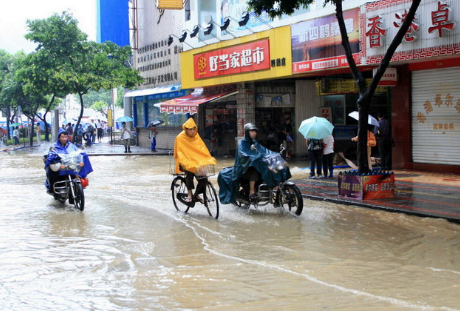 夢見家鄉發大水