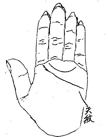 手相之劫財紋