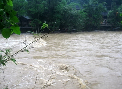 夢見河水上漲