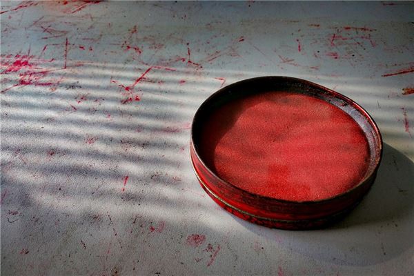 夢見紅印意味著什麼_周公解夢