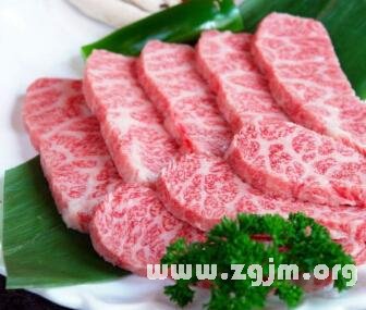 夢見很多肉