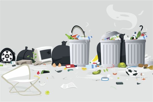 夢見垃圾滿地_周公解夢