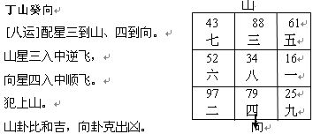 趙氏風水核心技術資料：二、八運挨星圖入門詳解_風水知識