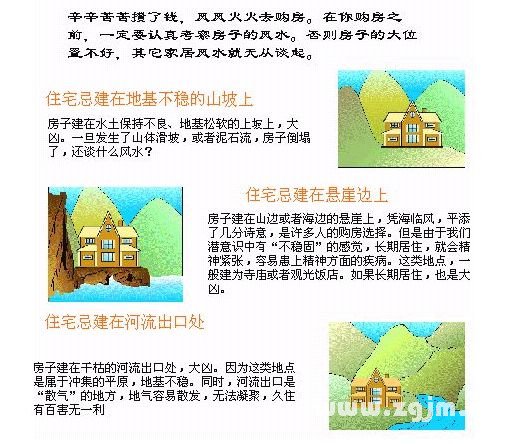 住宅風水圖解：住宅位置篇_風水知識