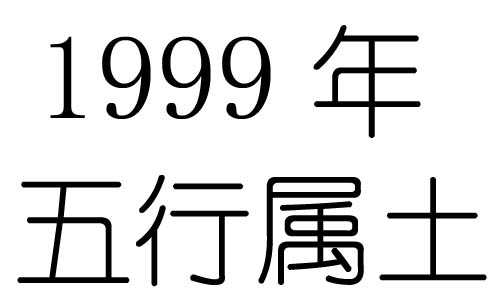 1999年五行屬什麼？1999年出生是什麼命？